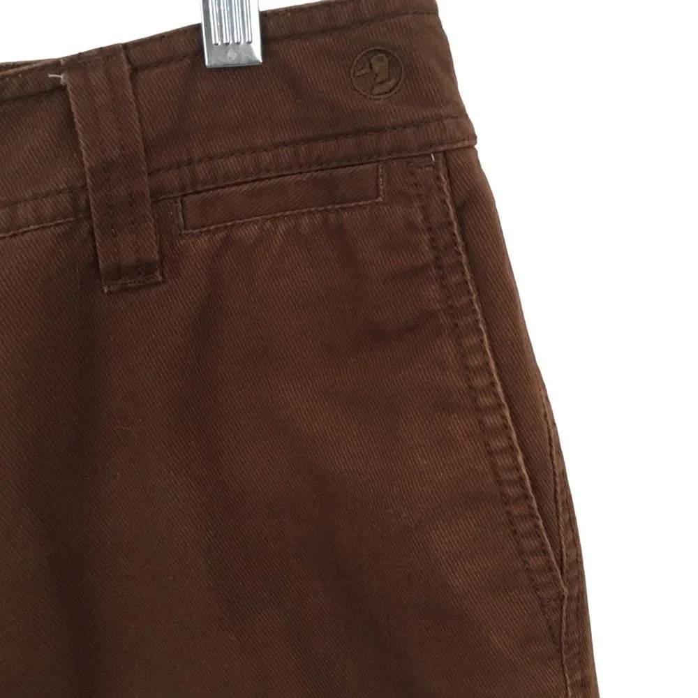 Duck‎ Head Vintage Womens Brown Denim Walking Shorts, High Rise, size 10 - Picture 4 of 8